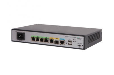 Hewlett Packard Enterprise MSR954 1GbE SFP 2GbE-WAN 4GbE-LAN CWv7 wired router Gigabit Ethernet Grey