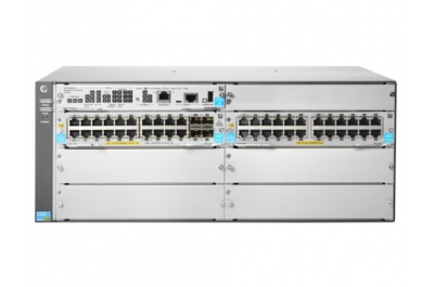 Hewlett Packard Enterprise 5406R 44GT PoE+ & 4-port SFP+ (No PSU) v3 zl2 Managed L3 Gigabit Ethernet (10/100/1000) Power over Ethernet (PoE) 4U Grey