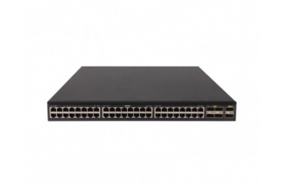 Hewlett Packard Enterprise FlexFabric 5710 48XGT 6QSFP+/2QSFP28 Managed L3 10G Ethernet (100/1000/10000) 1U Black