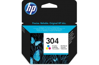 HP 304 Tri-color Original Ink Cartridge