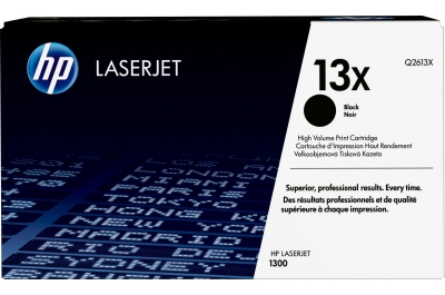 HP 13X High Yield Black Original LaserJet Toner Cartridge