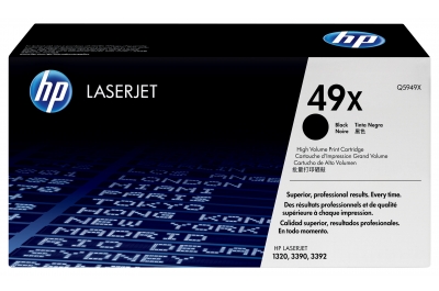 HP 49X High Yield Black Original LaserJet Toner Cartridge