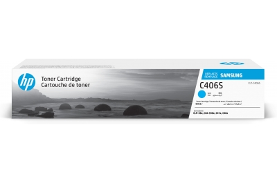 Samsung CLT-C406S Cyan Original Toner Cartridge