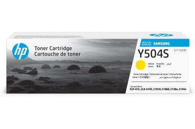 Samsung CLT-Y504S Yellow Original Toner Cartridge