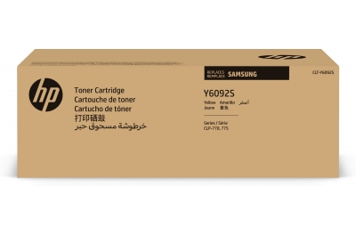 Samsung CLT-Y6092S Yellow Original Toner Cartridge