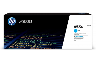 HP 658A Cyan Original LaserJet Toner Cartridge