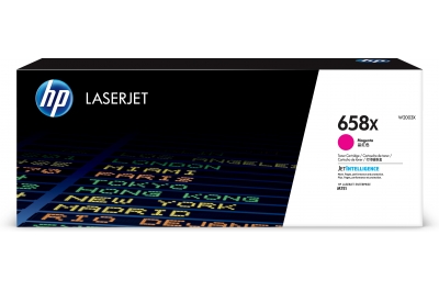 HP 658X High Yield Magenta Original LaserJet Toner Cartridge