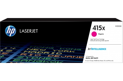 HP 415X High Yield Magenta Original LaserJet Toner Cartridge