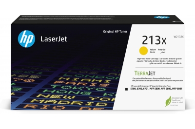 HP 213X High Yield Yellow Original LaserJet Toner Cartridge