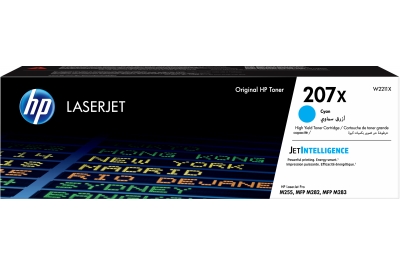 HP 207X High Yield Cyan Original LaserJet Toner Cartridge