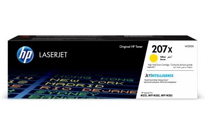 HP 207X High Yield Yellow Original LaserJet Toner Cartridge